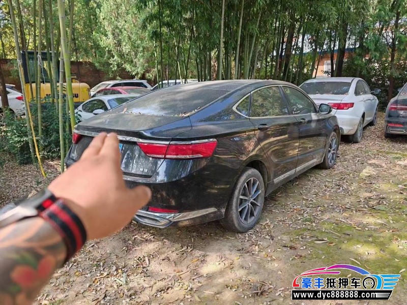 21年吉利博瑞轿车抵押车出售