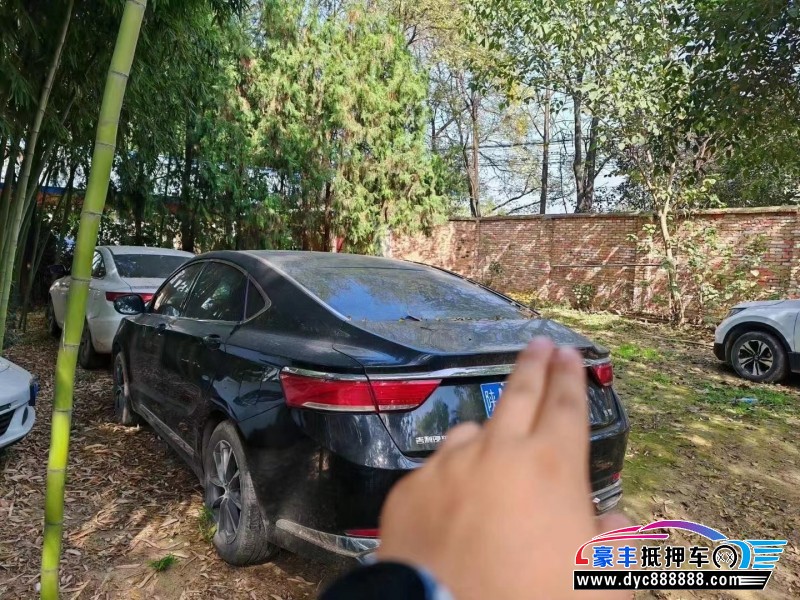 21年吉利博瑞轿车抵押车出售