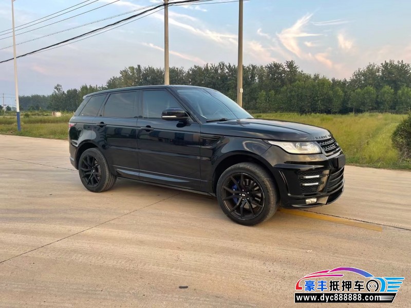 16年路虎揽胜运动SUV抵押车出售