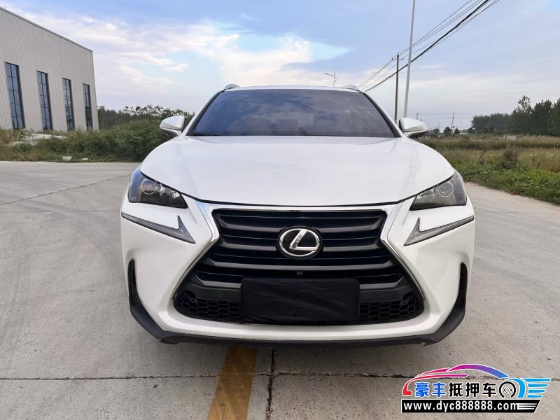 16年雷克萨斯NX轿车抵押车出售