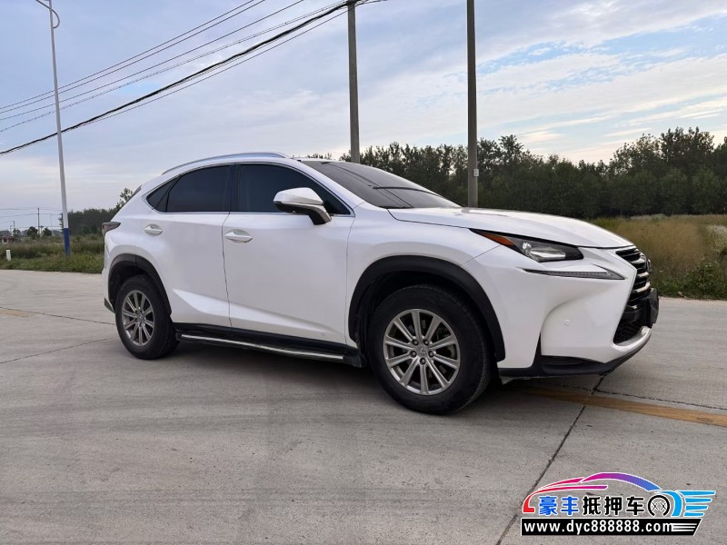 16年雷克萨斯NX轿车抵押车出售