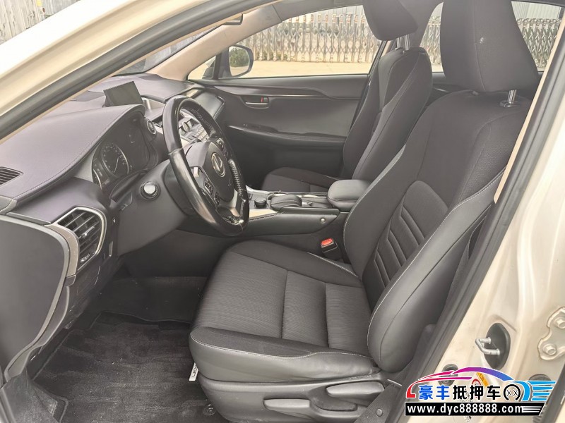 16年雷克萨斯NX轿车抵押车出售