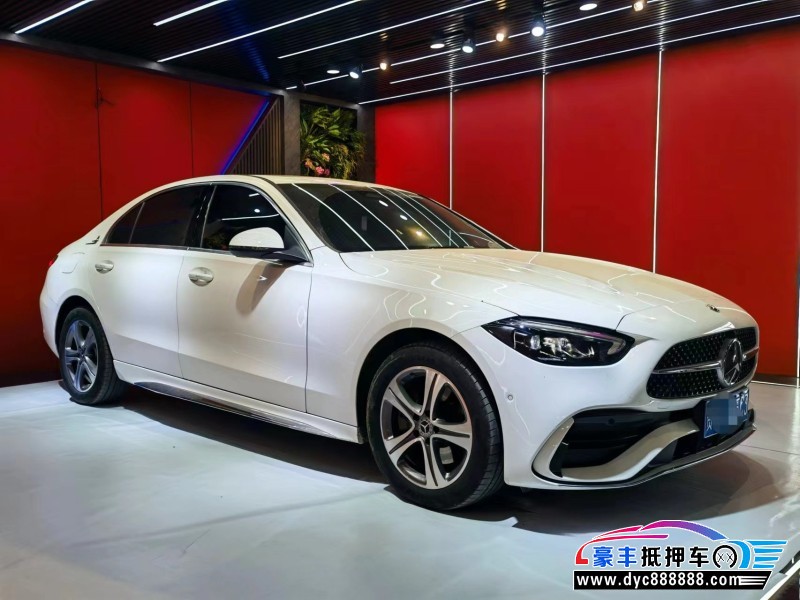 22年奔驰C轿车抵押车出售