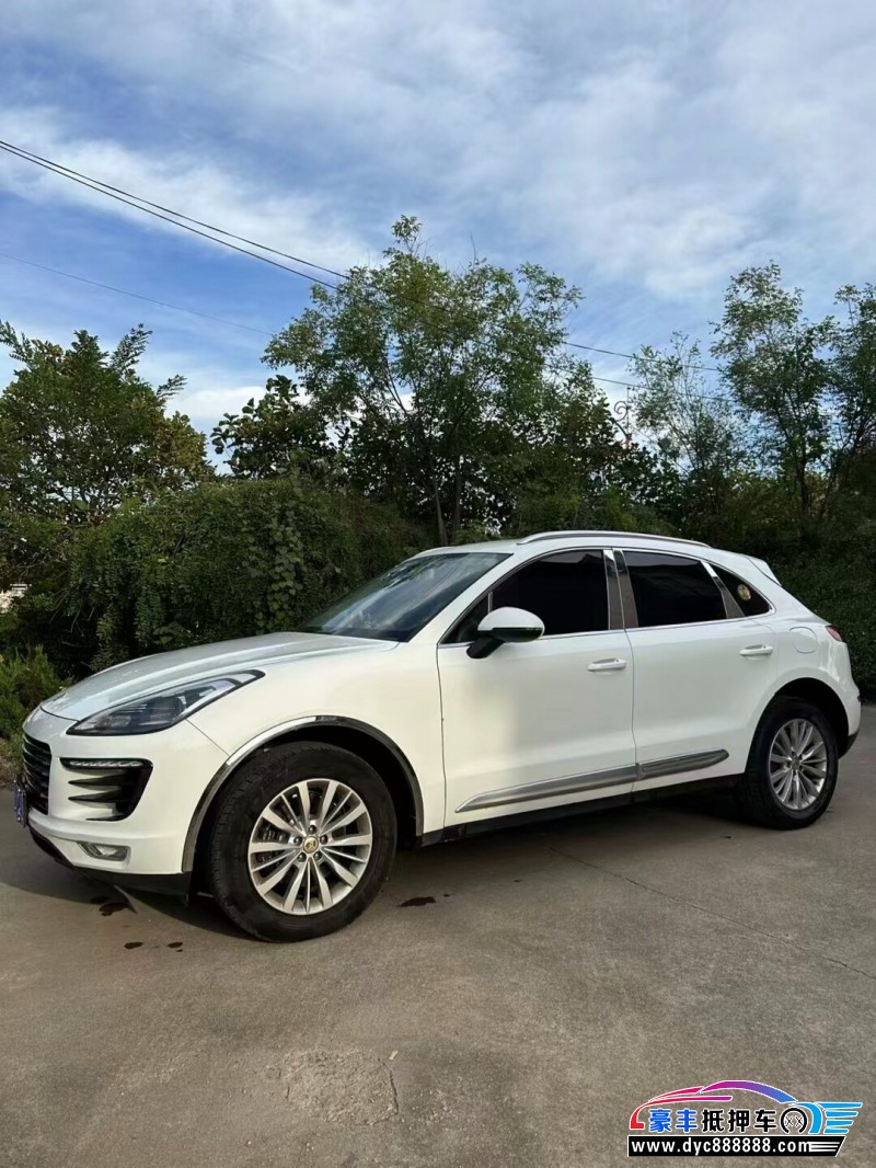 18年众泰SR9轿车抵押车出售