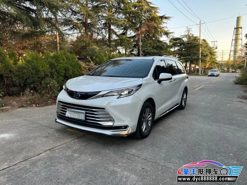 22年丰田塞纳MPV抵押车出售