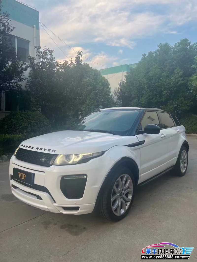 14年路虎揽胜极光SUV抵押车出售