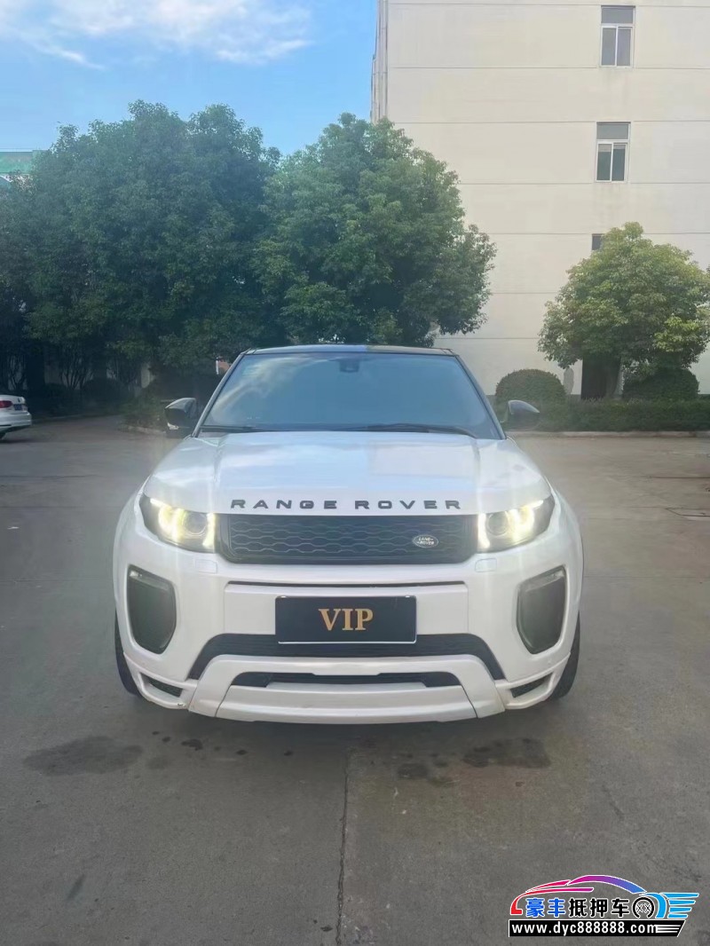 14年路虎揽胜极光SUV抵押车出售