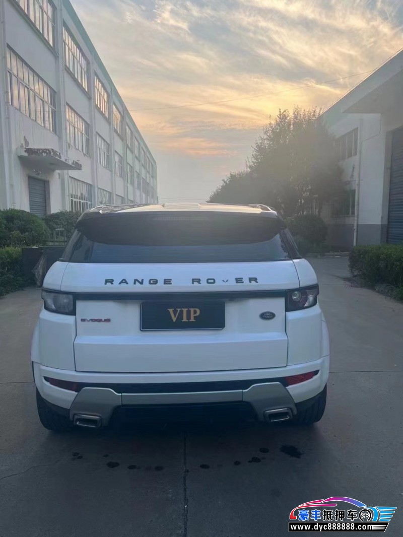 14年路虎揽胜极光SUV抵押车出售