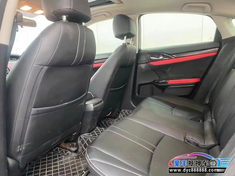 17年本田思域轿车抵押车出售