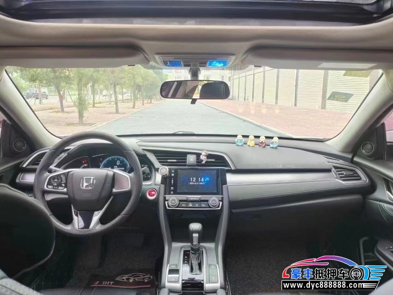 17年本田思域轿车抵押车出售