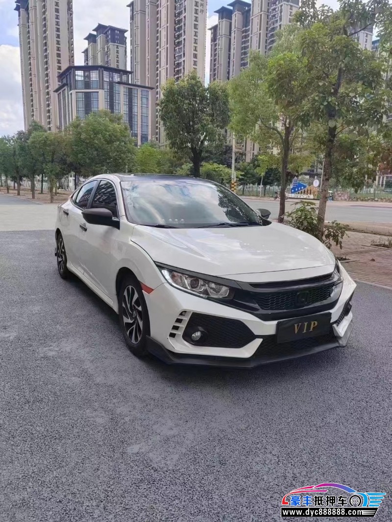 17年本田思域轿车抵押车出售