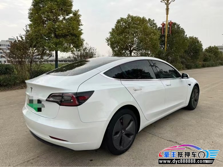 19年特斯拉MODEL 3轿车抵押车出售