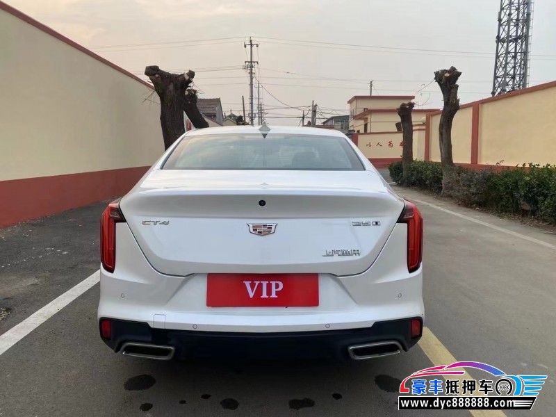 23年凯迪拉克CT4轿车抵押车出售