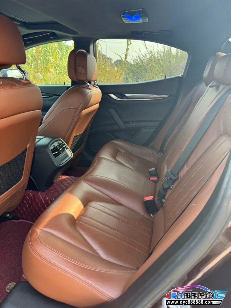 16年玛莎拉蒂Ghibli轿车抵押车出售