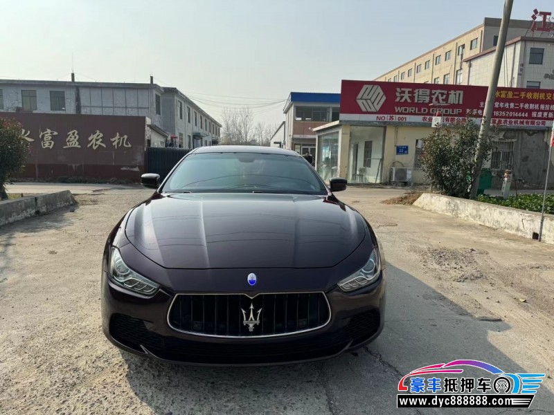 16年玛莎拉蒂Ghibli轿车抵押车出售