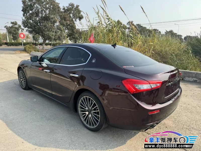 16年玛莎拉蒂Ghibli轿车抵押车出售