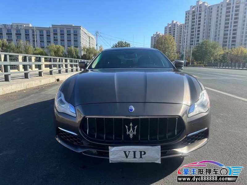 14年玛莎拉蒂总裁轿车抵押车出售