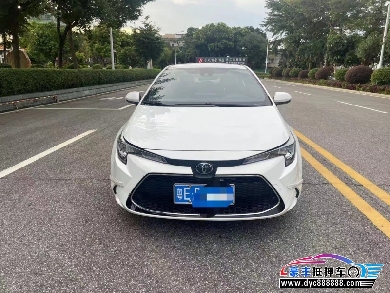 23年丰田雷凌轿车抵押车出售