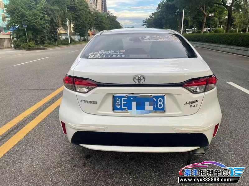 23年丰田雷凌轿车抵押车出售