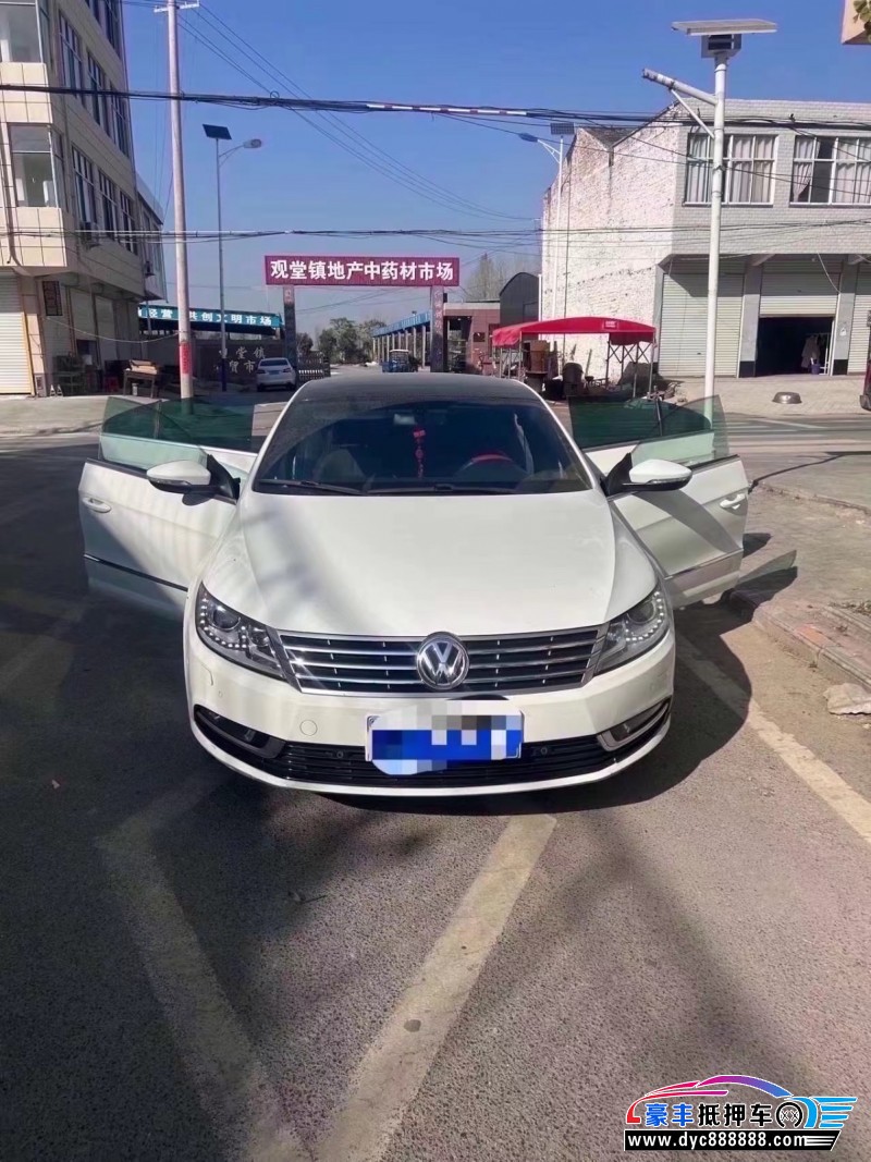 14年大众CC轿车抵押车出售
