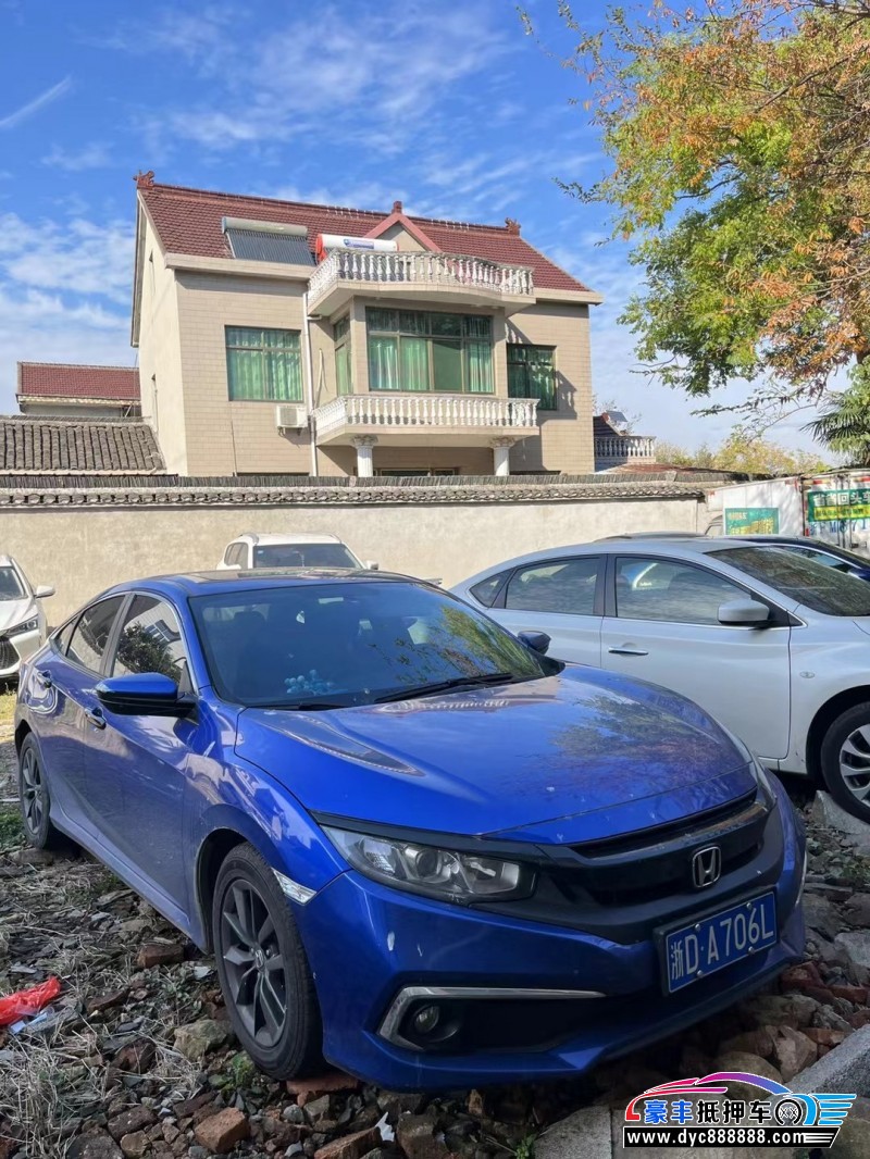 19年本田思域轿车抵押车出售