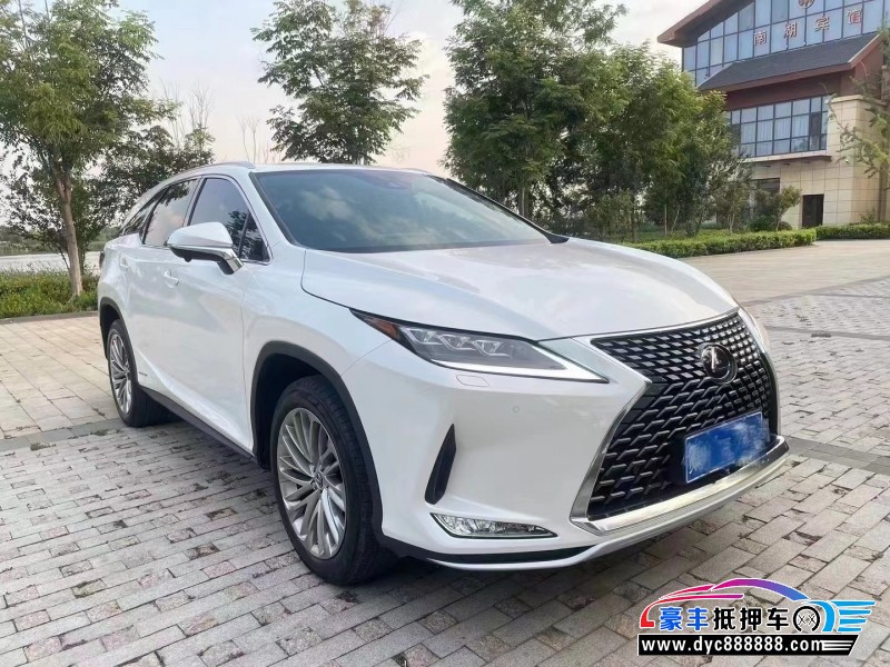 21年雷克萨斯RX轿车抵押车出售