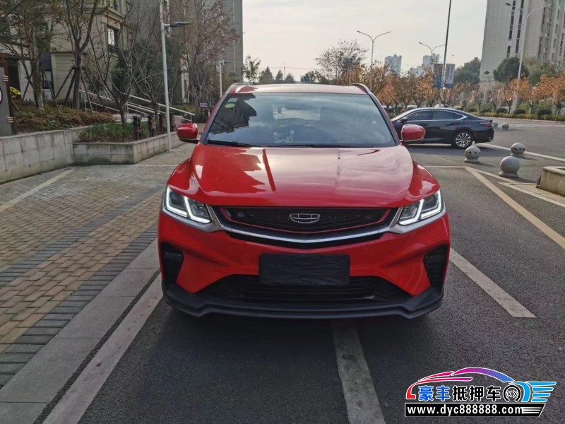 21年吉利缤越轿车抵押车出售