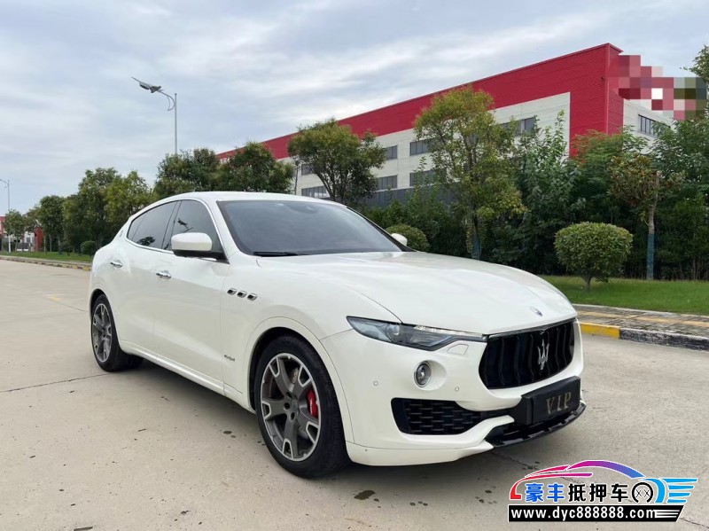 19年玛莎拉蒂莱万特轿车抵押车出售