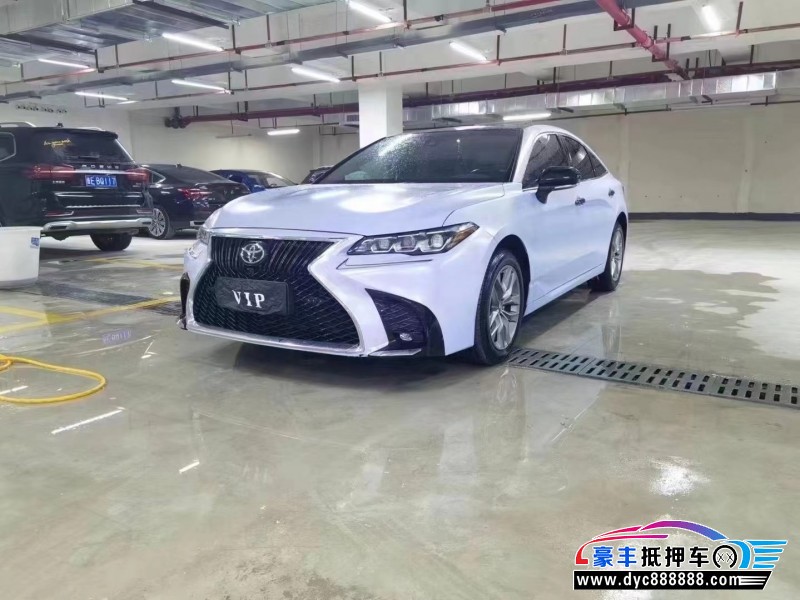 22年丰田亚洲龙轿车抵押车出售