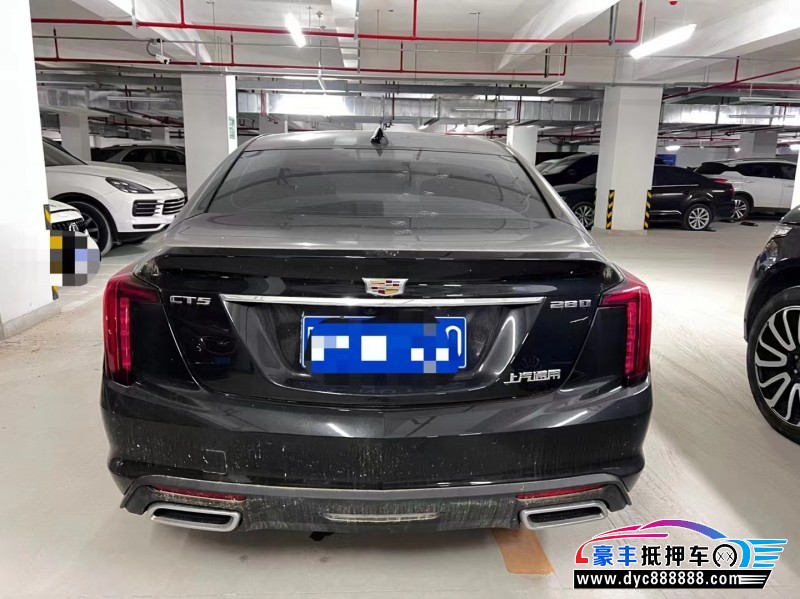 22年凯迪拉克CT5轿车抵押车出售