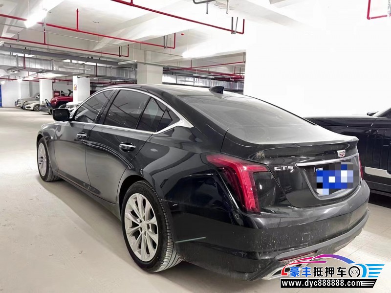 22年凯迪拉克CT5轿车抵押车出售