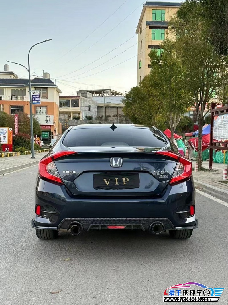 21年本田思域轿车抵押车出售