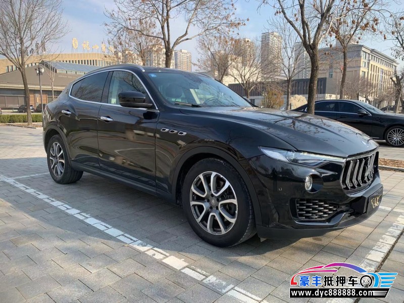 18年玛莎拉蒂莱万特轿车抵押车出售