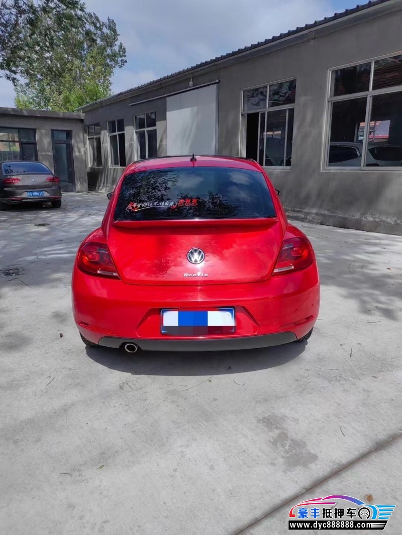 14年大众甲壳虫轿车抵押车出售