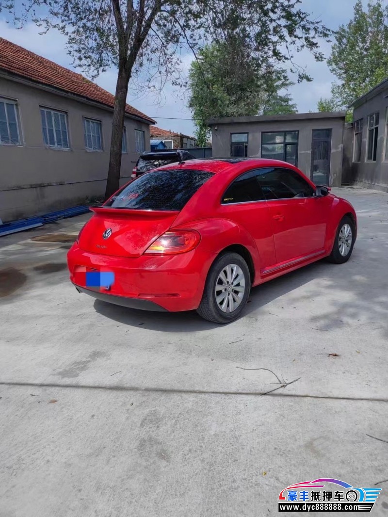14年大众甲壳虫轿车抵押车出售