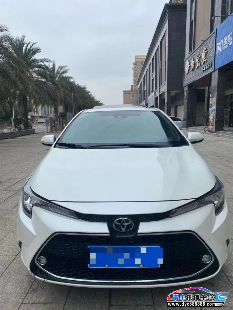 20年丰田雷凌轿车抵押车出售