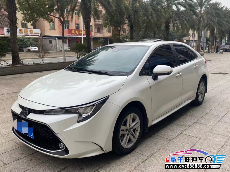 20年丰田雷凌轿车抵押车出售