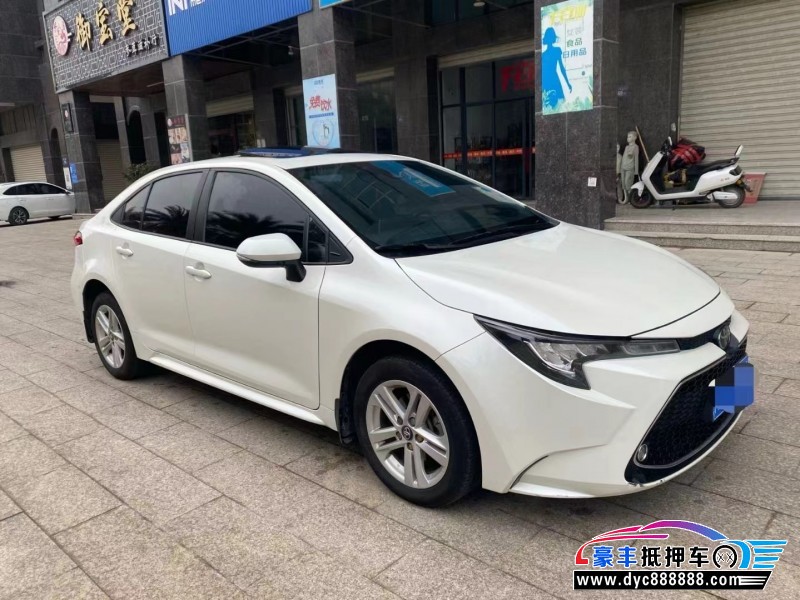 20年丰田雷凌轿车抵押车出售