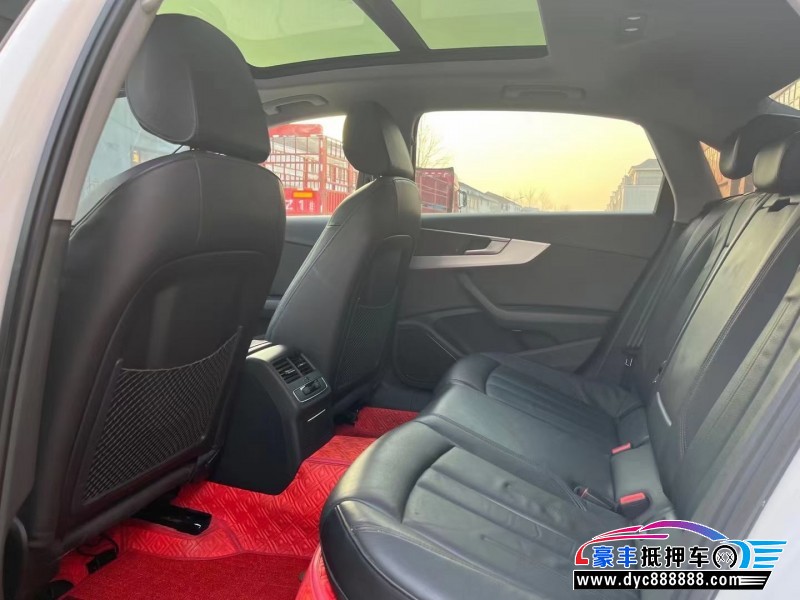 19年奥迪A4L轿车抵押车出售