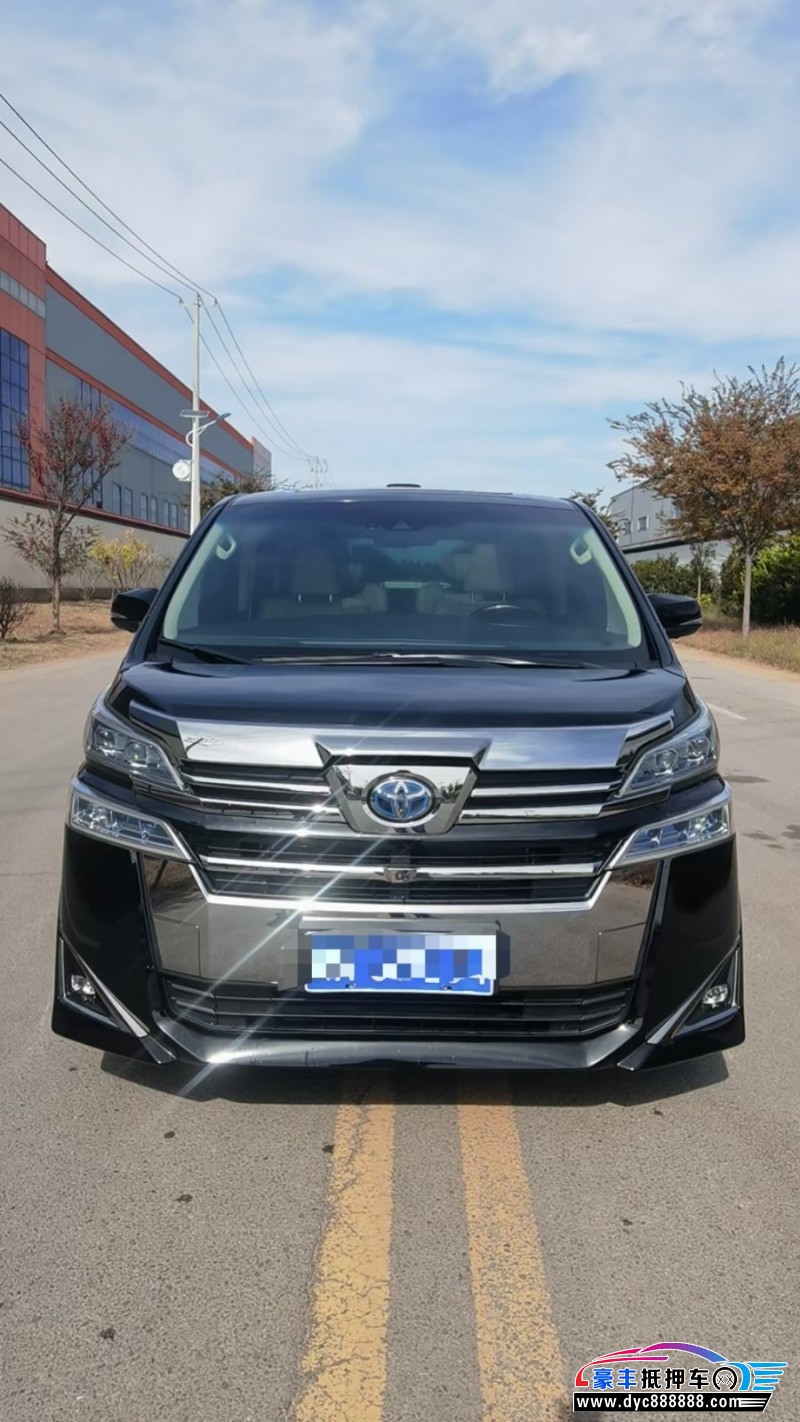 19年丰田威尔法轿车抵押车出售