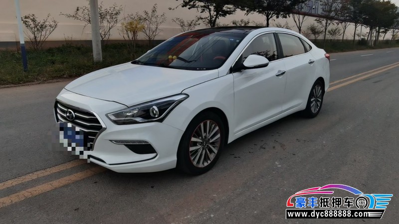 19年现代名图轿车抵押车出售