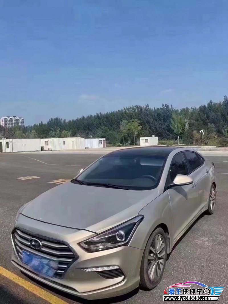 18年现代名图轿车抵押车出售