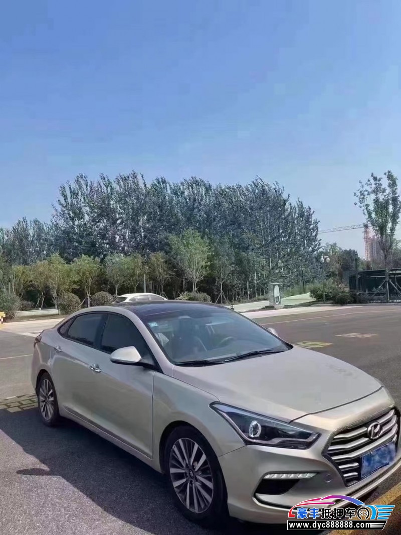 18年现代名图轿车抵押车出售