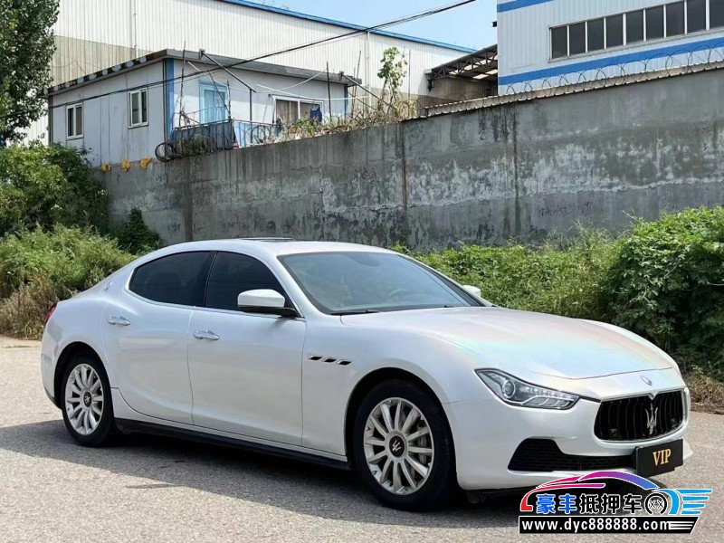 14年玛莎拉蒂Ghibli轿车抵押车出售