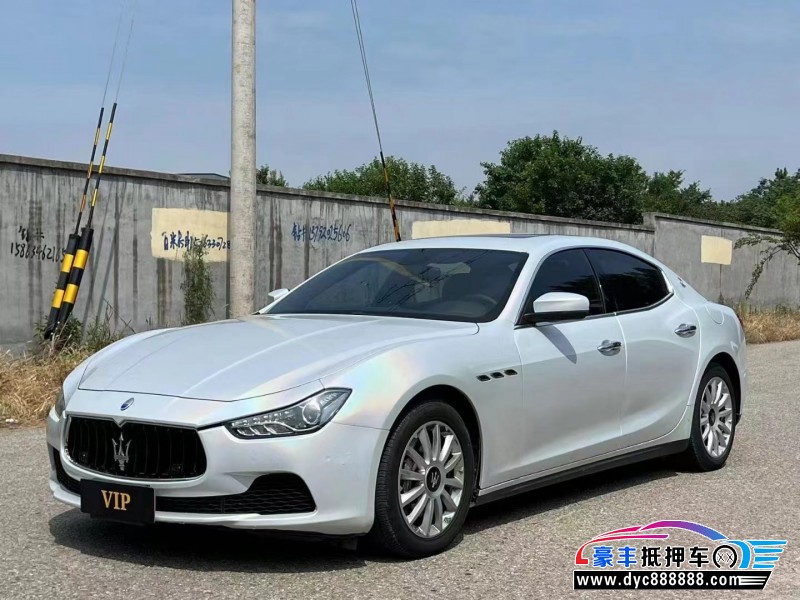 14年玛莎拉蒂Ghibli轿车抵押车出售