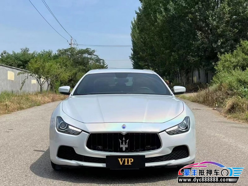 14年玛莎拉蒂Ghibli轿车抵押车出售