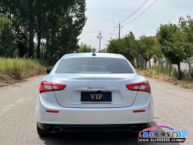 14年玛莎拉蒂Ghibli轿车抵押车出售