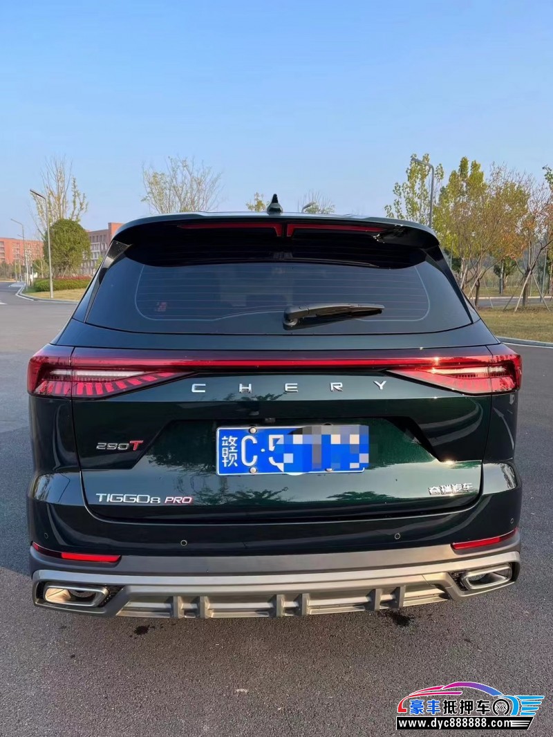 23年奇瑞瑞虎8轿车抵押车出售