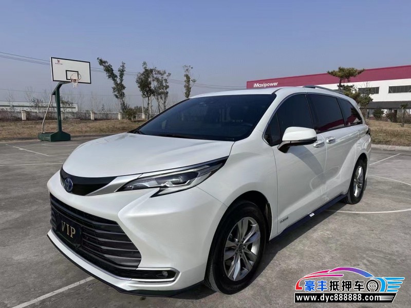 23年丰田塞纳轿车抵押车出售