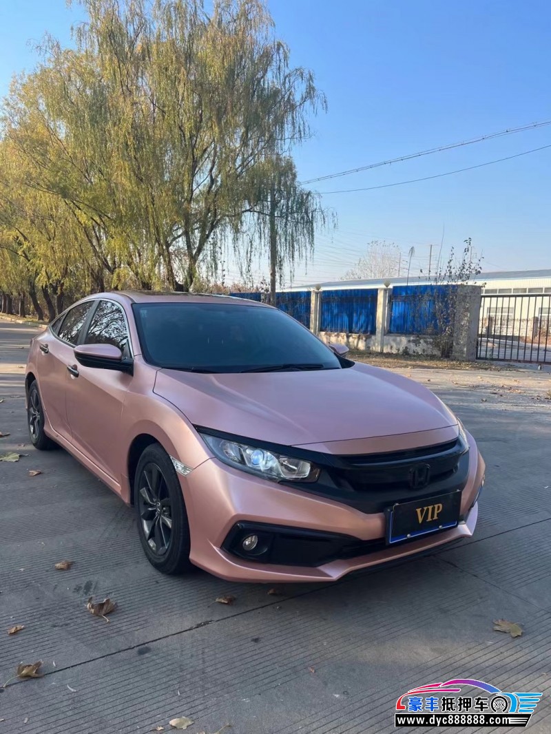19年本田思域轿车抵押车出售